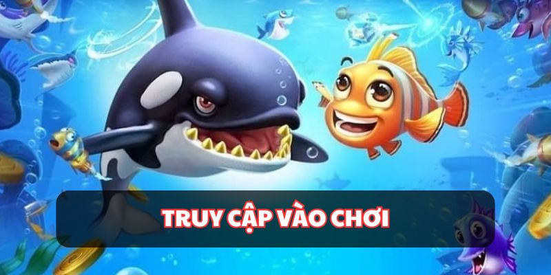 Thành viên tiến hành vào nền tảng để có thể tham gia trò chơi